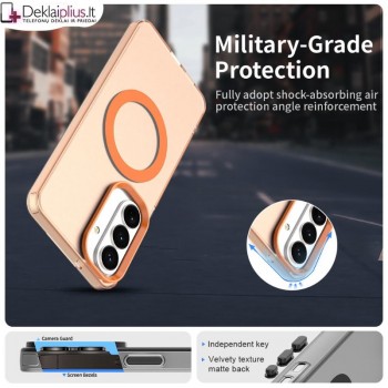 Smūgiams atsparus dėklas su magsafe - oranžinis (Samsung Galaxy S26) Smūgiams atsparus dėklas su magsafe - oranžinis (Samsung Galaxy S26)